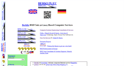 Desktop Screenshot of berklix.eu
